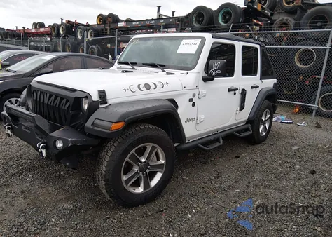 2018 Jeep Wrangler Unlimited Sport 4X4 from USA, damaged, VIN 1C4HJXDN1JW182319